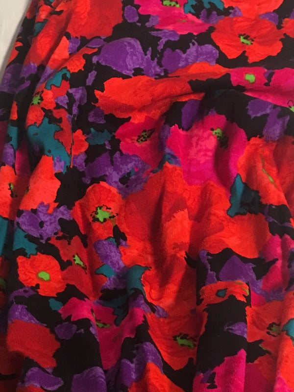 70's Handmade Psychedelic Skirt S/M