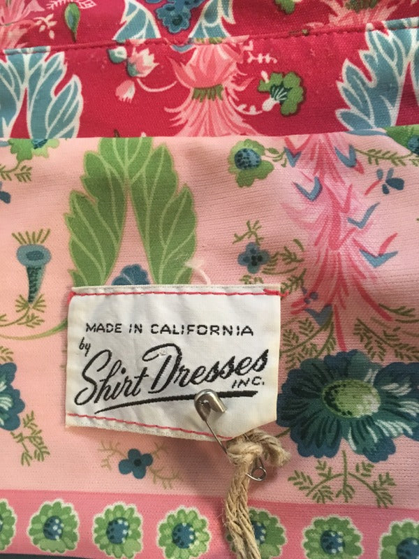 Vintage Shirt Dress M/L