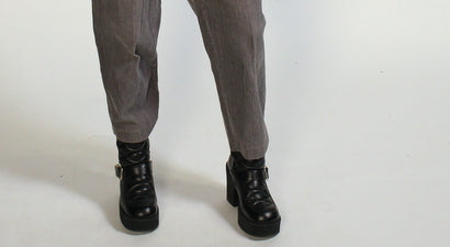 Sasson Grey and Black Corduroy Pants