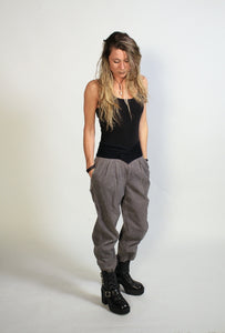 Sasson Grey and Black Corduroy Pants