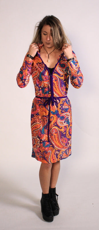 Delicious Paisley 70's Dress