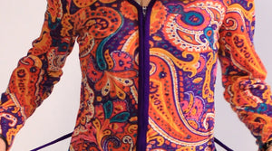 Delicious Paisley 70's Dress